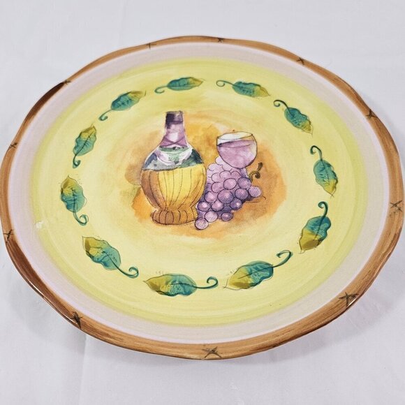Sango Tuscan Gardens 3076 Sue Zipkin Ceramic Salad Luncheon Plates – Set of 4 - Picture 14 of 16